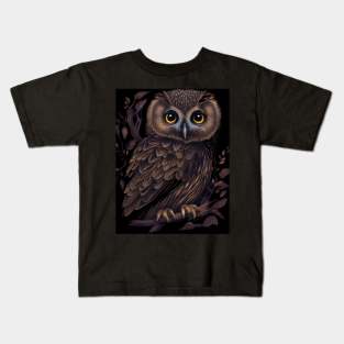 Cute Owl #4 Kids T-Shirt